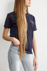 Recycled T-Shirt - navy