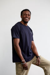 Recycled T-Shirt - navy