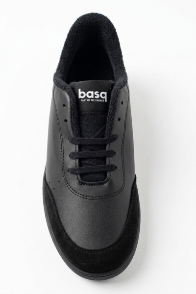 Kirra Black – Baskets durables 100 % recyclées et véganes | basq