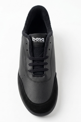 Kirra Black – Sustainable Sneakers 100% Recycled & Vegan | basq