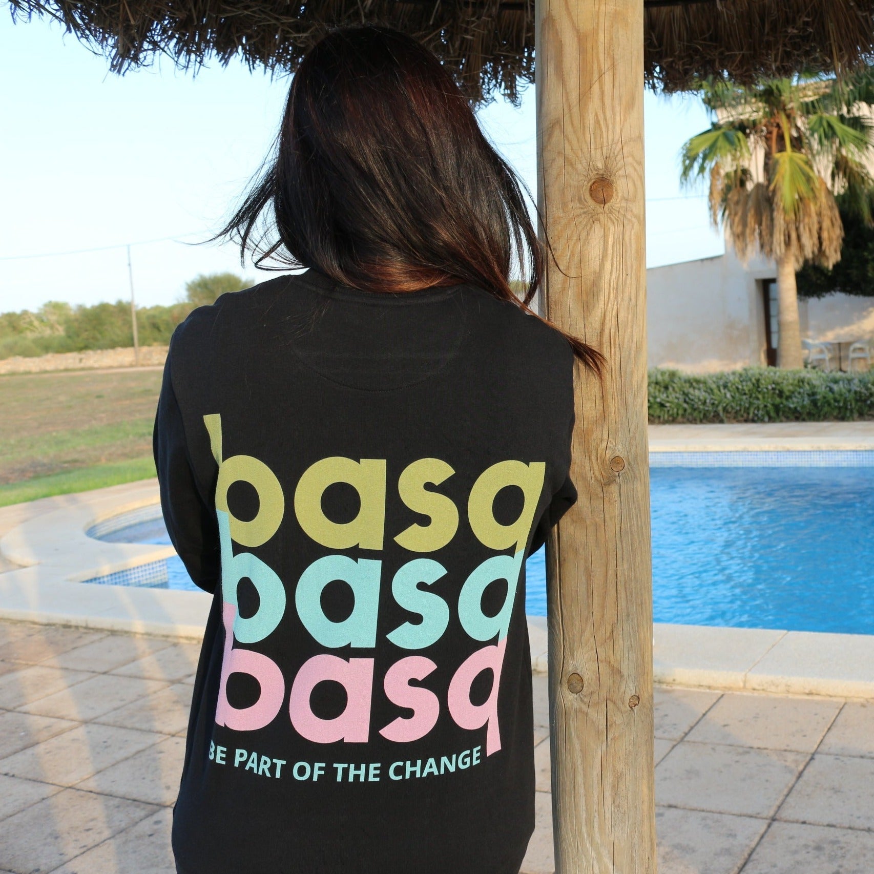 basq Sweatshirt - Triple basq Schwarz