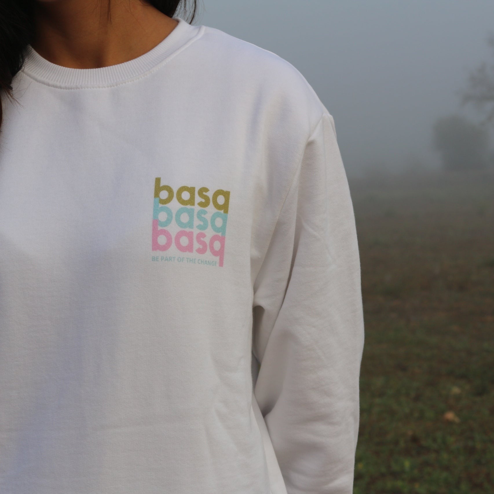 basq Sweatshirt - Triple basq Weiß