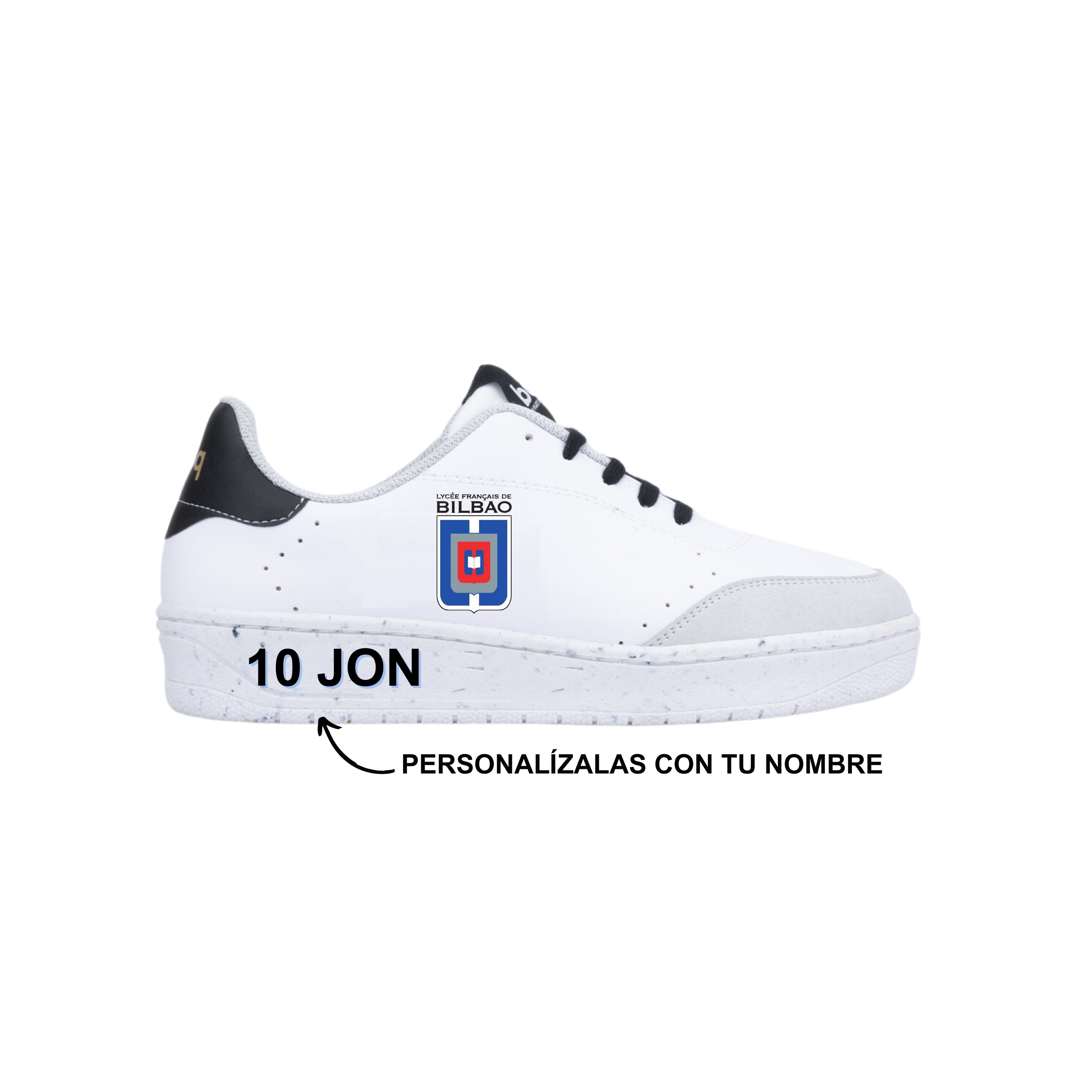 Talla 34-46 cordones Liceo Blanca