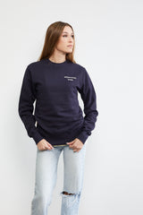 basq sweatshirt - Basiq Navy