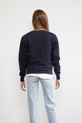 basq sweatshirt - Basiq Navy