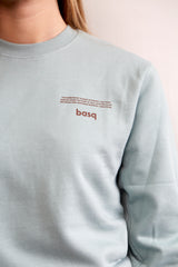 basq sweatshirt - Basiq Aquamarine