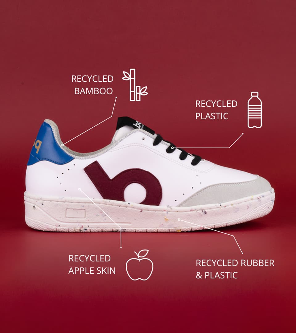 Kirra Rojo-Azul - Manzana y Bambú – Defecto 40€ Descuento