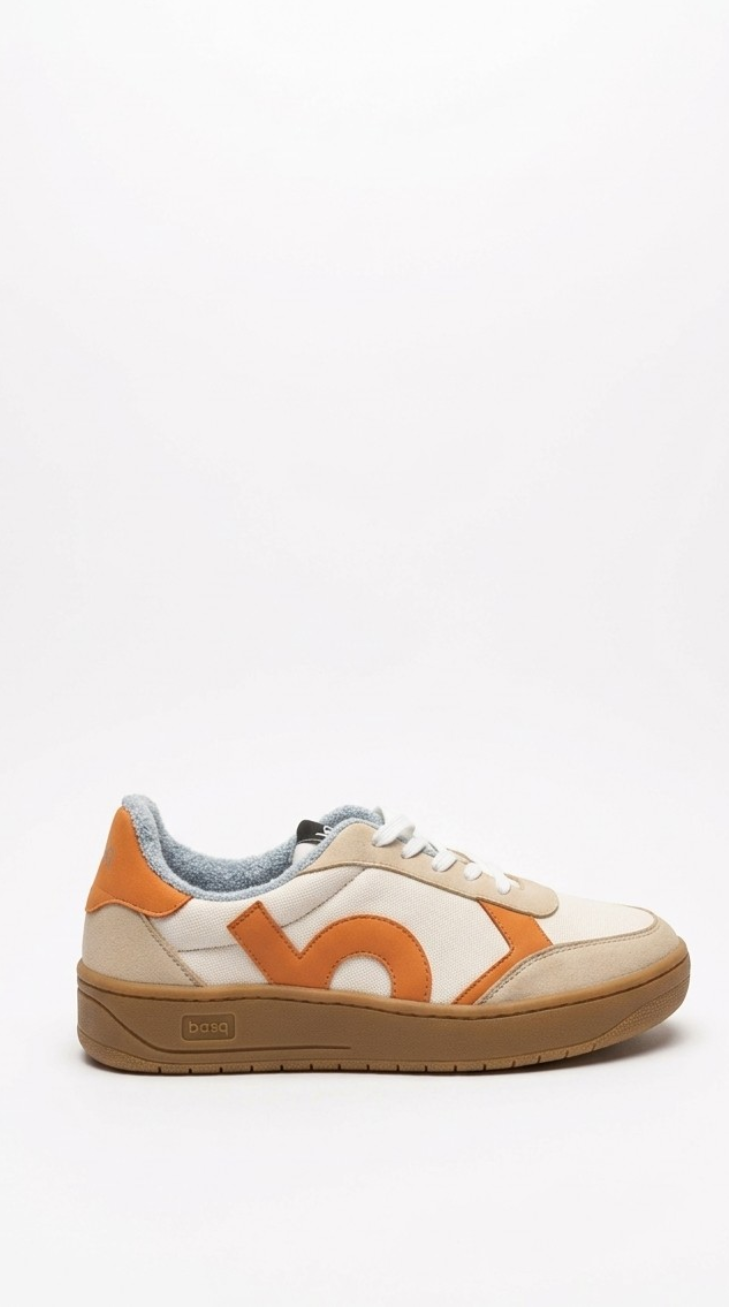 Eisbach Orange – Sustainable Recycled Sneakers | basq