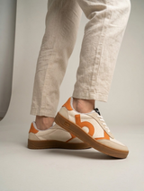 Zapatillas recicladas sostenibles Eisbach Orange | basq